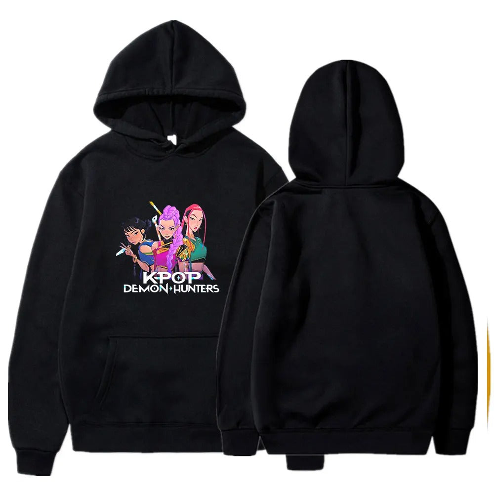 Front Printed KPop Demon Hunters Hoodie