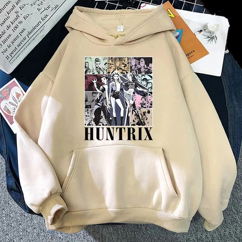 KPop Demon Hunters Huntrix Logo Hoodie