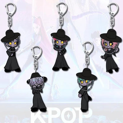 5 pcs Dark Saja Boys Keyring