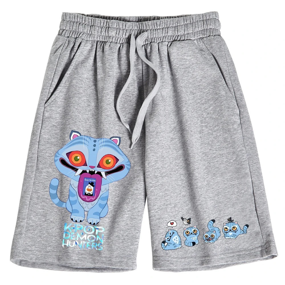 Tiger Kpop Demon Hunters Jogger Shorts