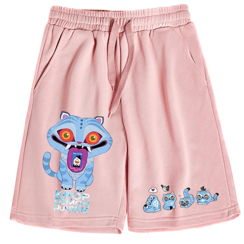 Tiger Kpop Demon Hunters Jogger Shorts