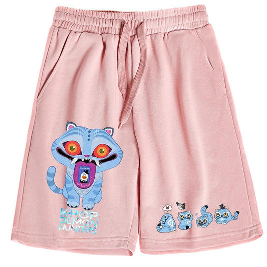 Tiger Kpop Demon Hunters Jogger Shorts
