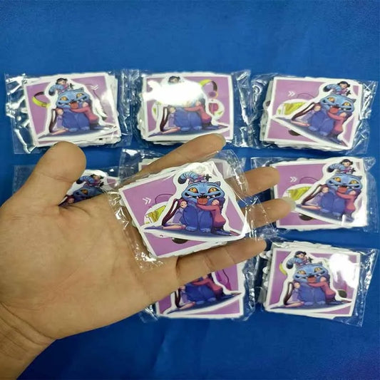 74pcs KPop Demon Hunters Graffiti Stickers