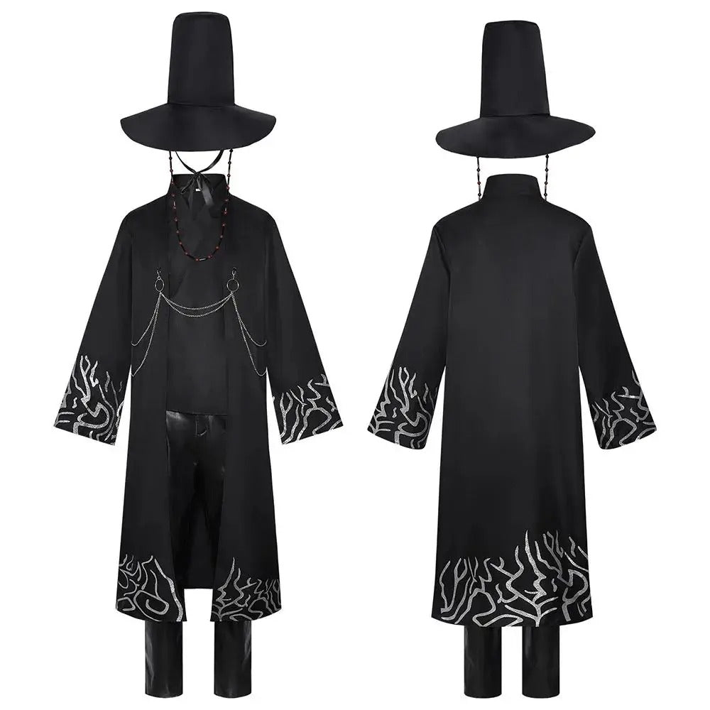 Saja Boys Black Kimono Cosplay Costume Set