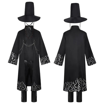 Saja Boys Black Kimono Cosplay Costume Set