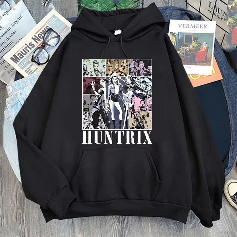 KPop Demon Hunters Huntrix Logo Hoodie