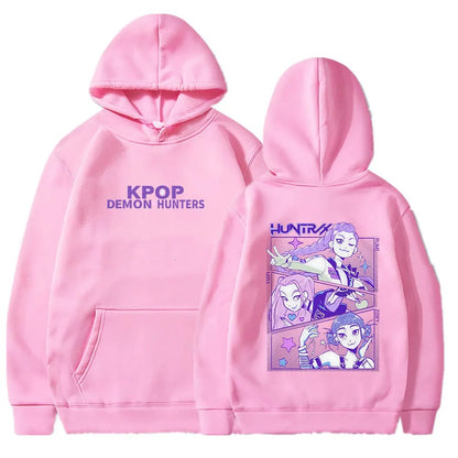 Kpop Demon Hunters Hoodie- Name and Graphic Print