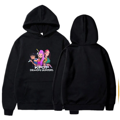 Front Printed  KPop Demon Hunters Hoodie