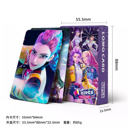 92PCS Huntrix HD Photocards Fans Collection