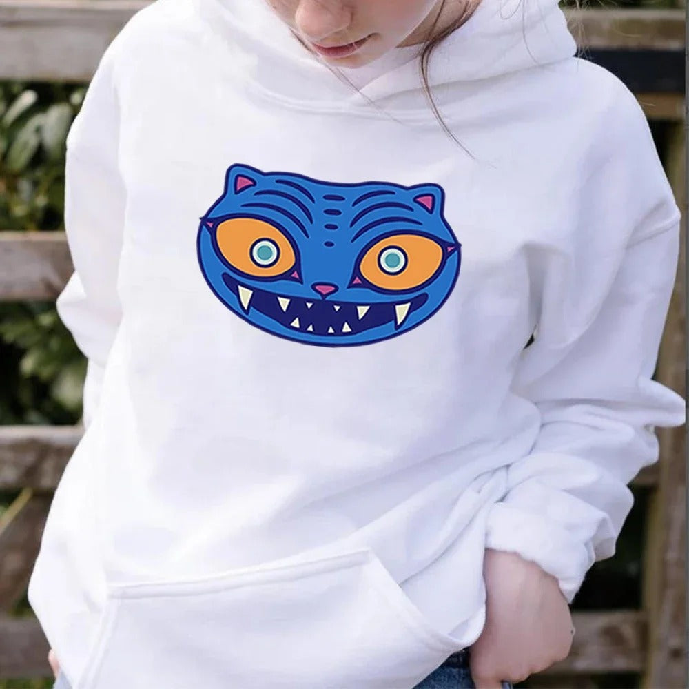 Kpop Demon Hunter - Zoey Derpy Tiger Hoodie