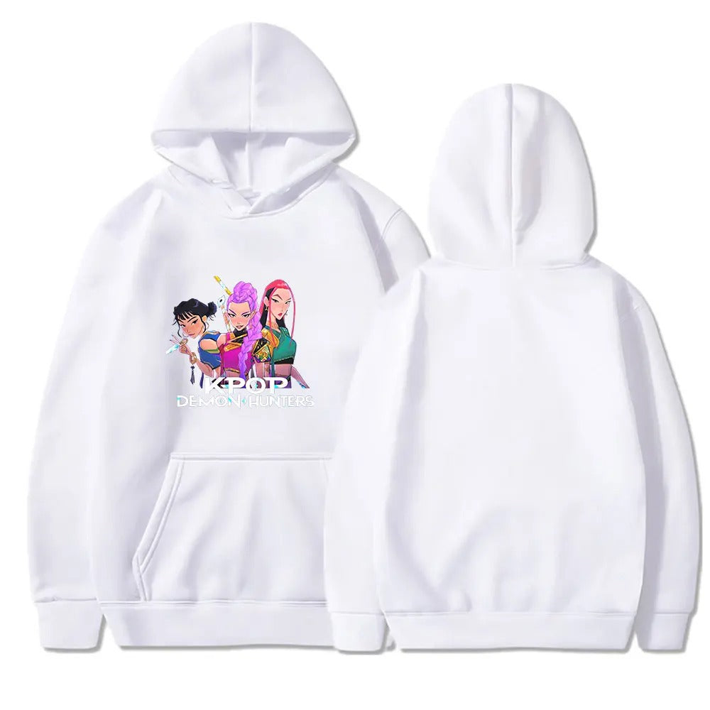 Front Printed  KPop Demon Hunters Hoodie