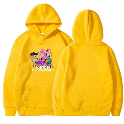 Front Printed  KPop Demon Hunters Hoodie