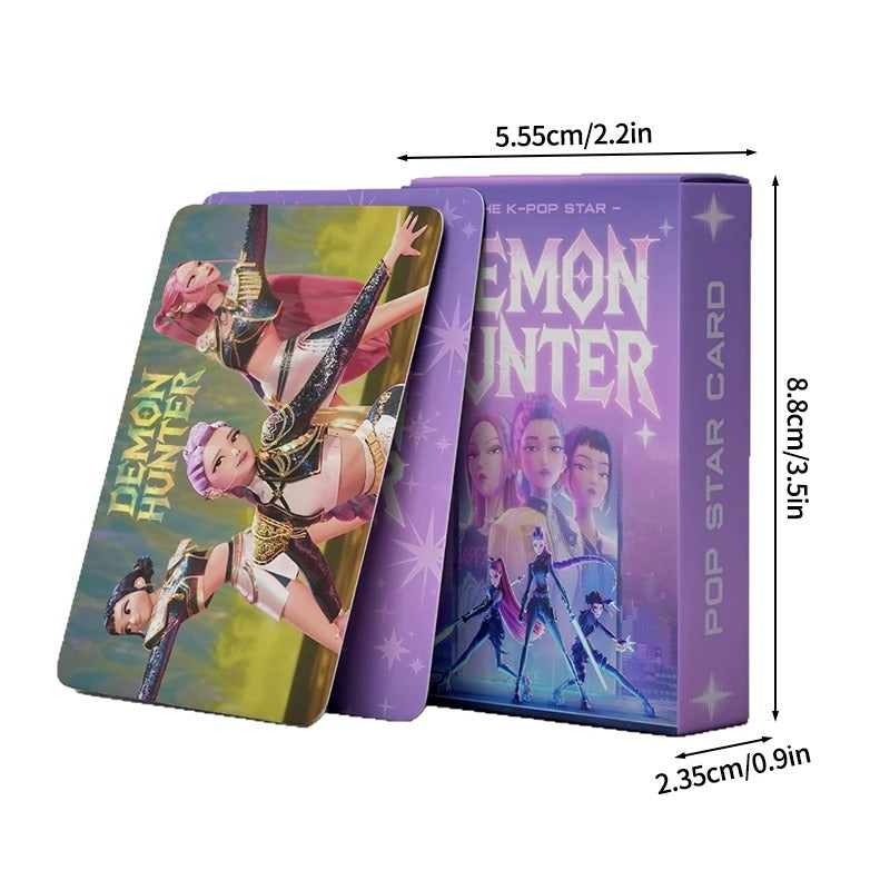 30pcs Kpop Demon Hunters Cards