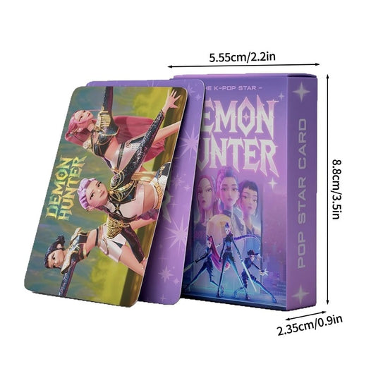 30pcs Kpop Demon Hunters Cards