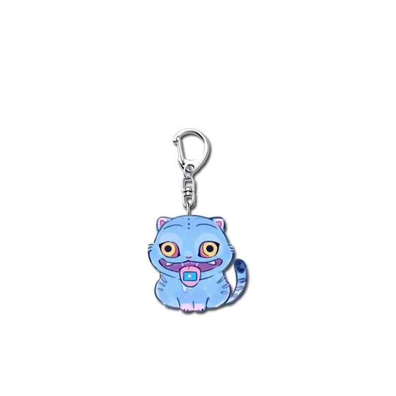 5PCS Tiger KPop Demon Hunters Acrylic Key Chain