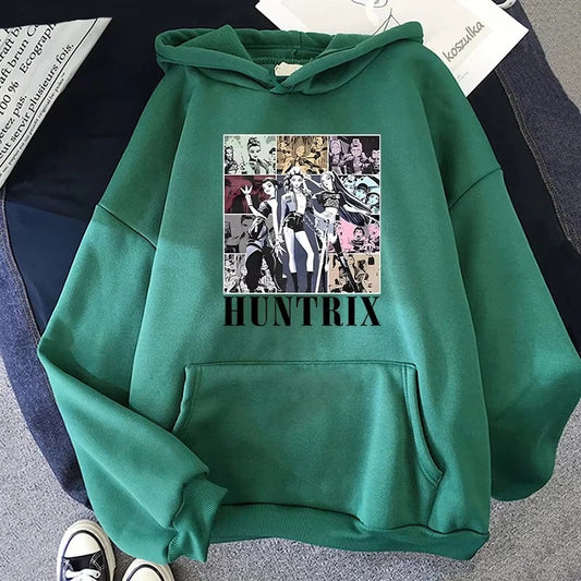 KPop Demon Hunters Huntrix Logo Hoodie