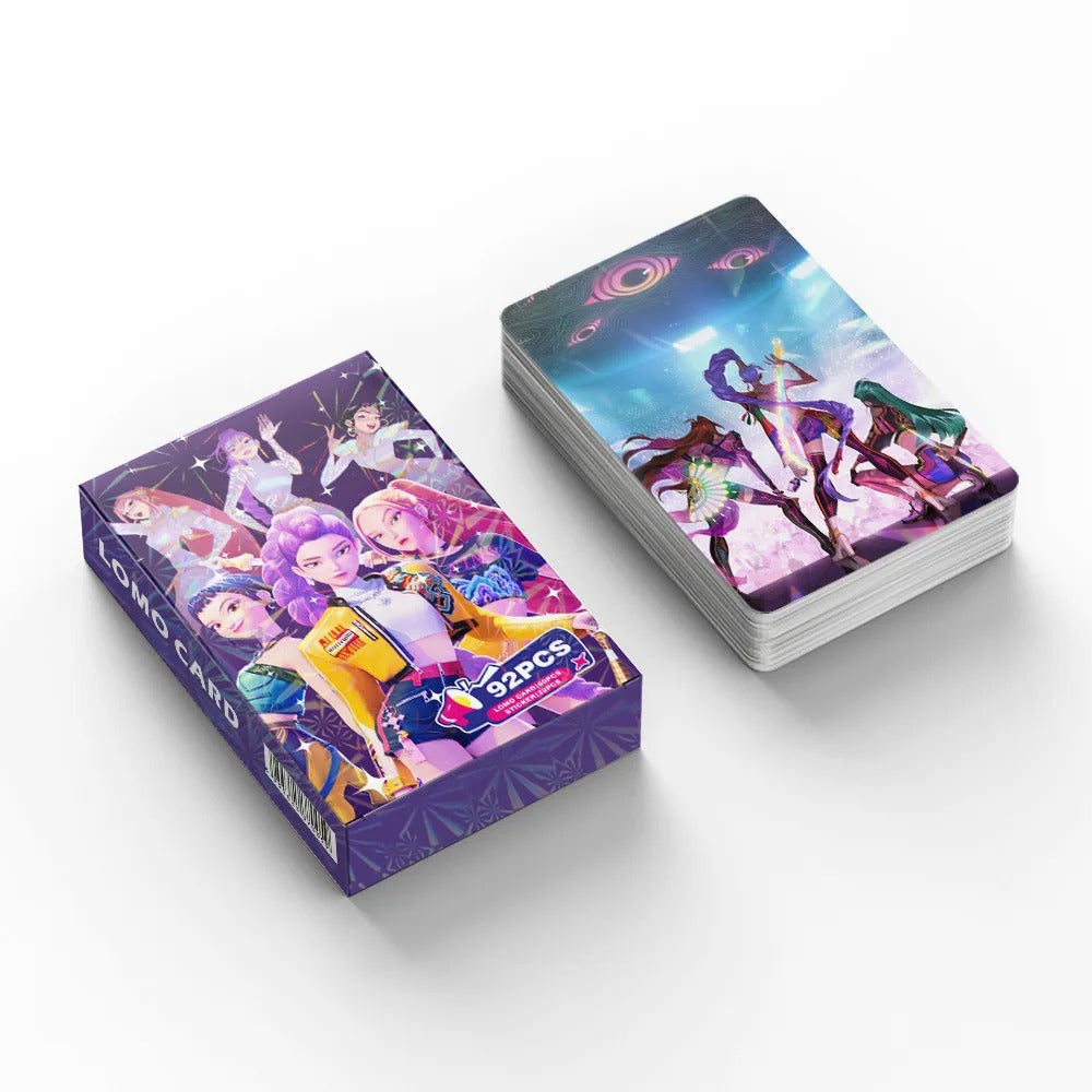 92PCS Huntrix HD Photocards Fans Collection
