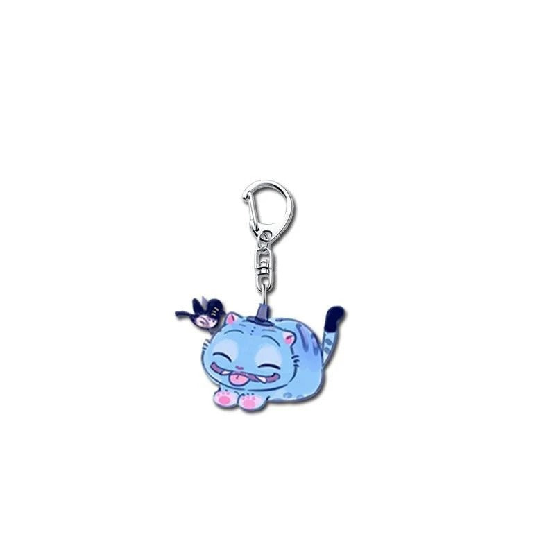5PCS Tiger KPop Demon Hunters Acrylic Key Chain