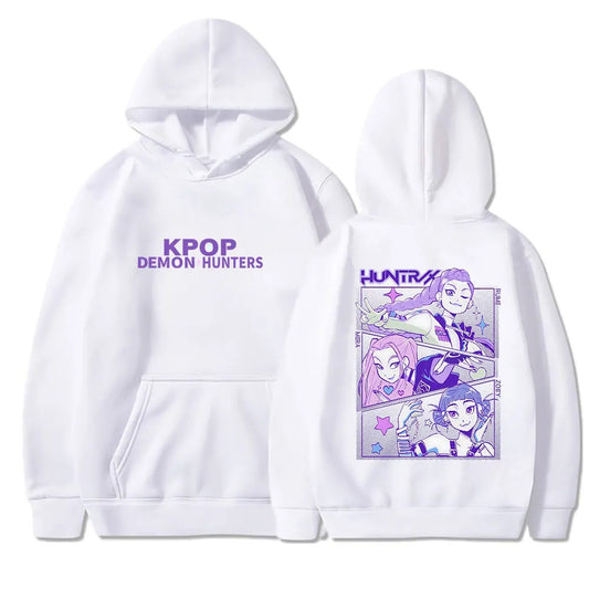 Kpop Demon Hunters Hoodie- Name and Graphic Print