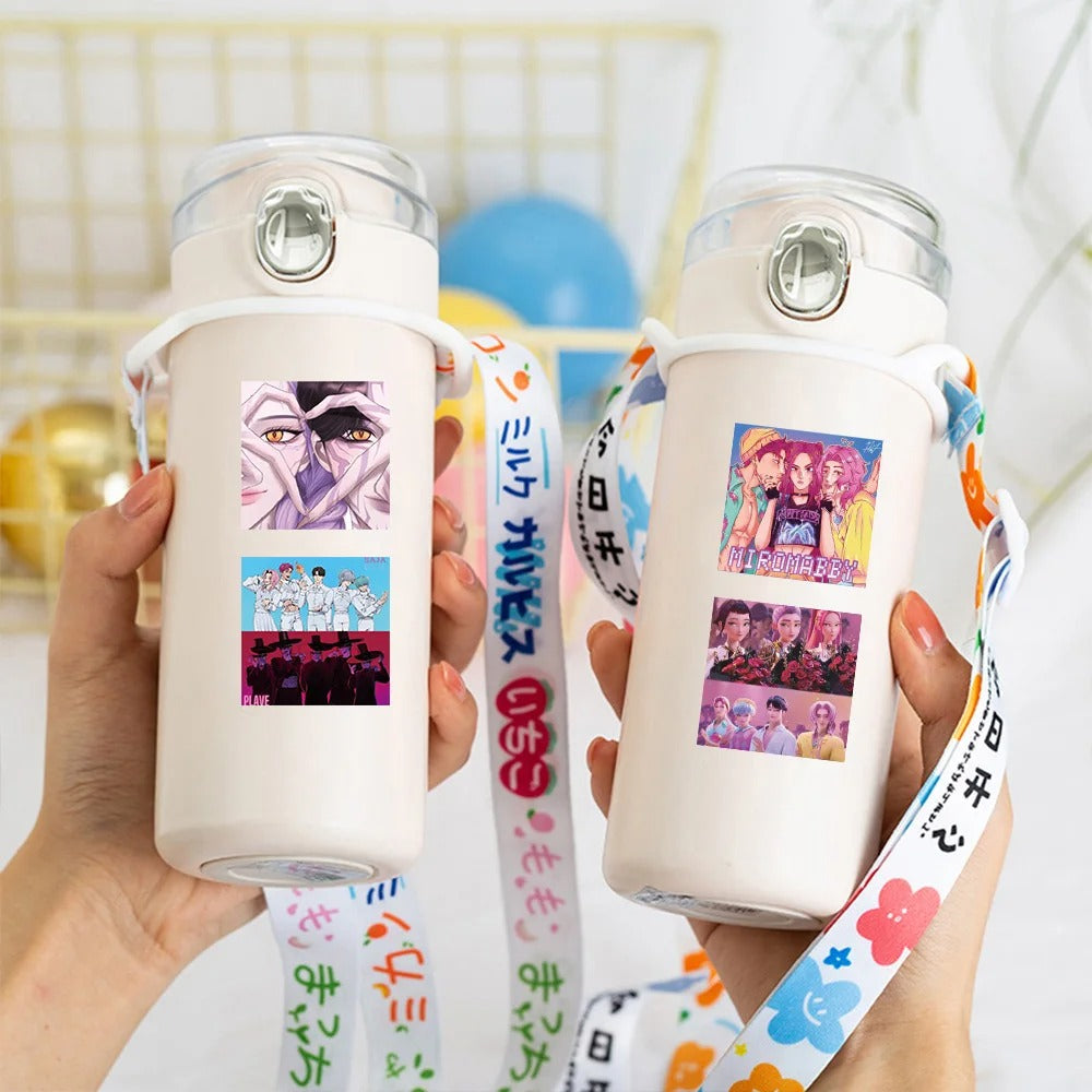 500pcs Waterproof Graffiti KPop Demon Hunters Stickers