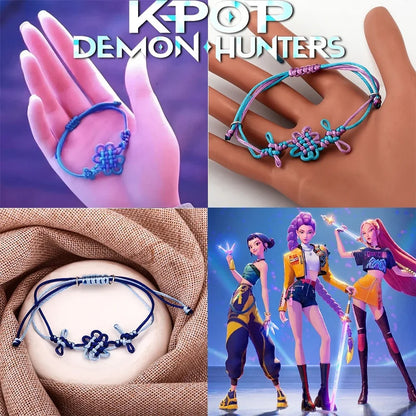Adjustable 3PCS Lucky K-POP Demon Hunters Bracelet