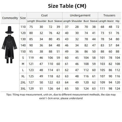 Saja Boys Black Kimono Cosplay Costume Set