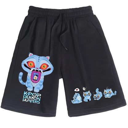 Tiger Kpop Demon Hunters Jogger Shorts