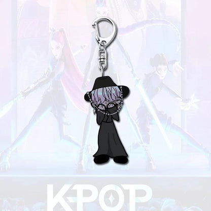 5 pcs Dark Saja Boys Keyring