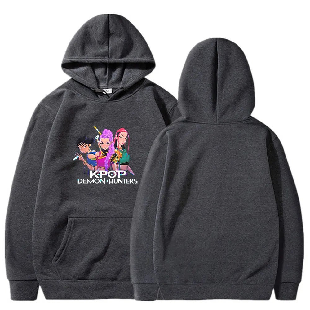 Front Printed  KPop Demon Hunters Hoodie