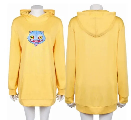 Kpop Demon Hunters Zoey Yellow Sweatshirt Outfit